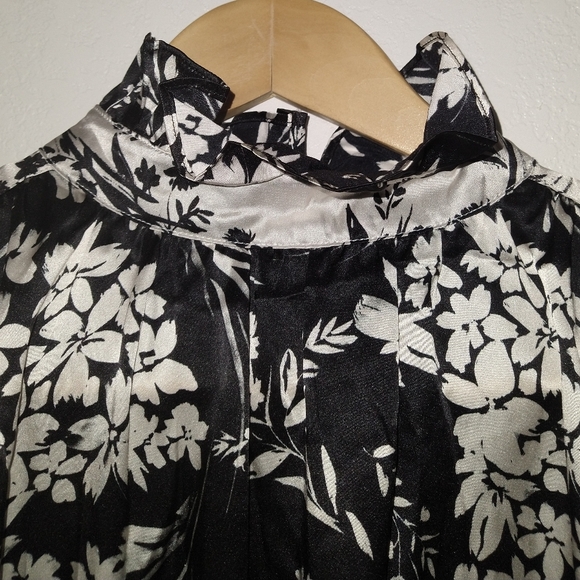 NWT HUNTER BELL NYC Crosby Floral Silk Dress - Picture 4 of 13